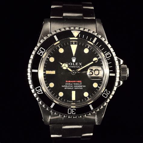 rolex red face dial|Rolex red submariner 1680 price.